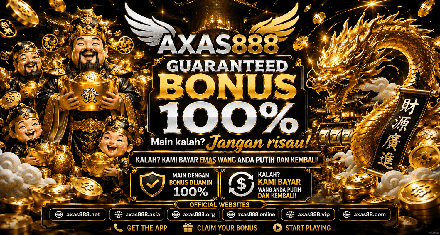 AXAS888 promotion banner