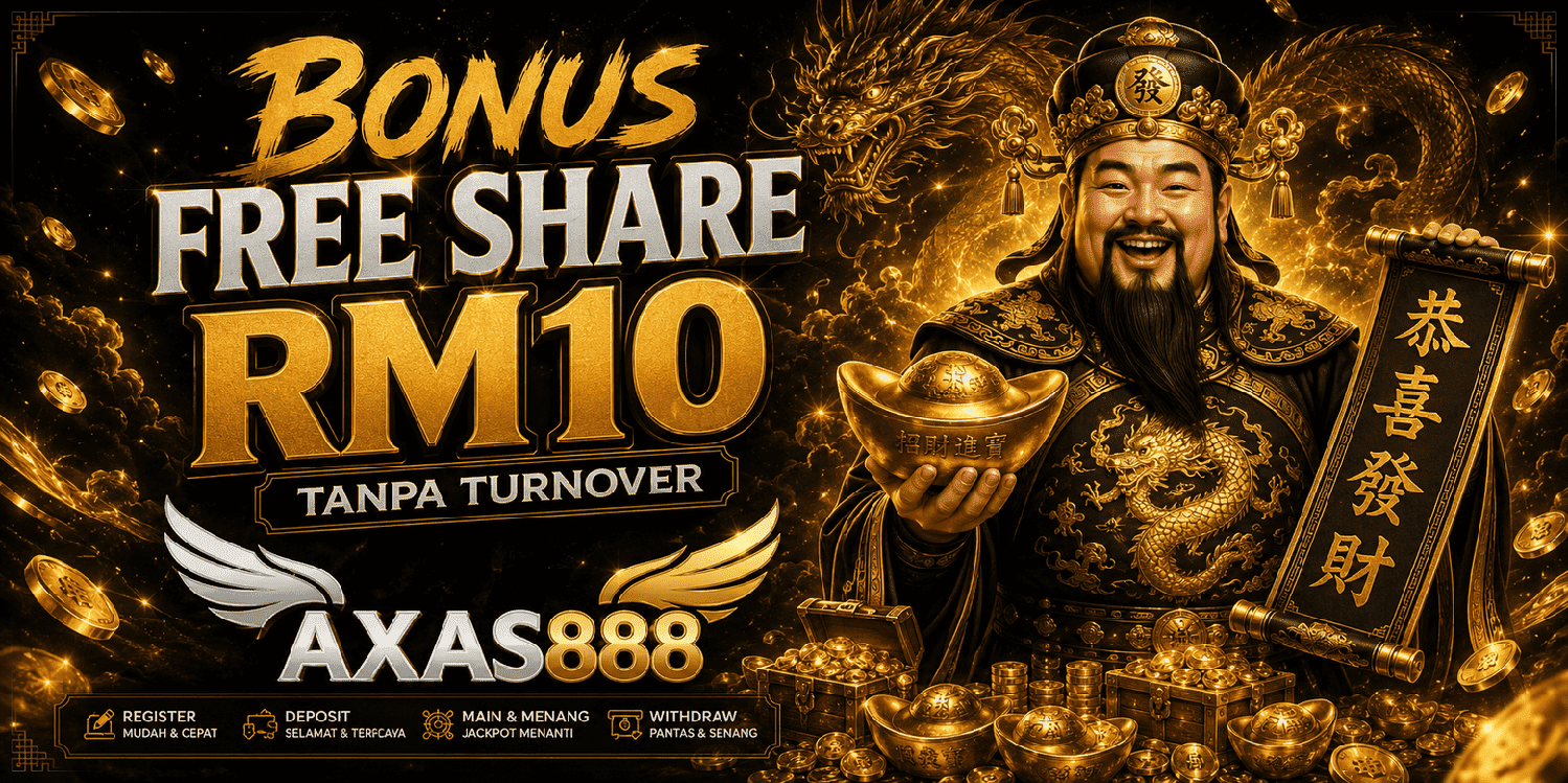 AXAS888 promotion banner